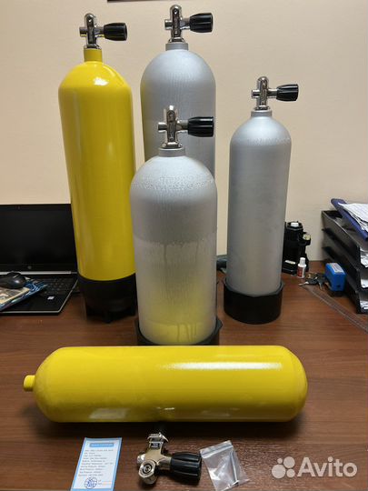 Баллон для дайвинга 6, 8, 12 литров