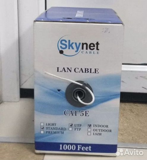 Кабель витая пара utp 5e 4 пары