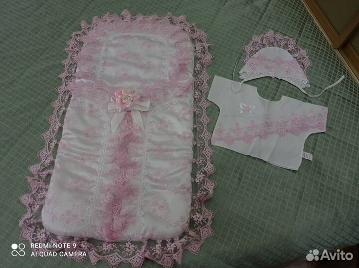 Конверт для девочки демисезонный