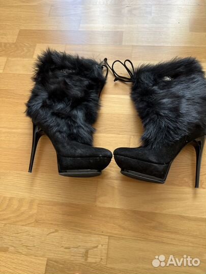 Ботильоны зимние