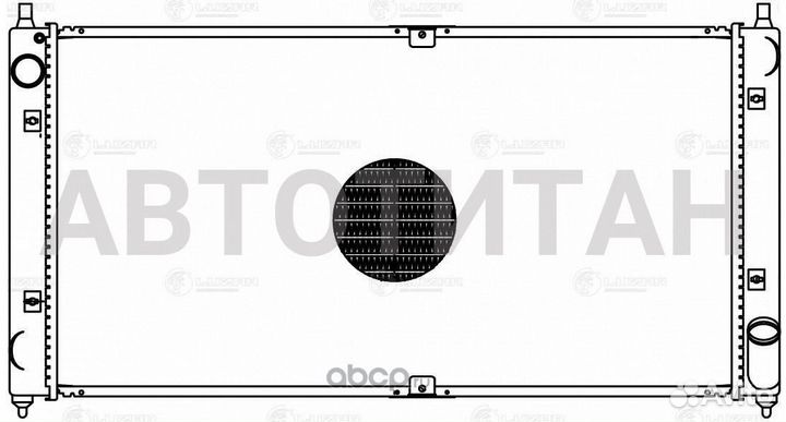 LRc 3011 радиатор системы охлаждения Chery Amulet