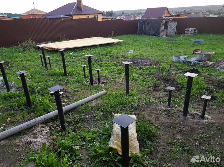 Винтовые сваи под ключ / Фундамент за 1 день