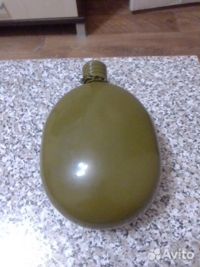 Фляжка алюминиевая армейская новая