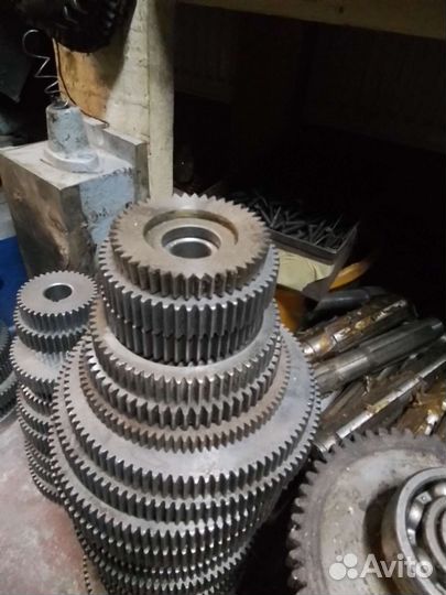 Шестерни, валы для токарного станка