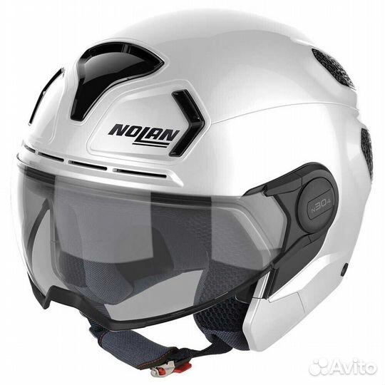 Nolan N30-4 T Cassic Open Face Helmet Metal / Whit