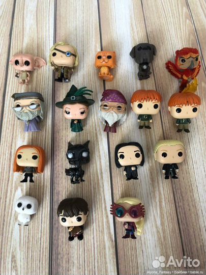 Мини фигурки из адвента Гарри Поттер Funko Pop