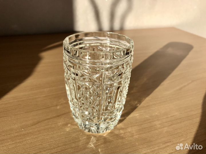 Стакан 6 штук. Хрусталь. Посуда СССР