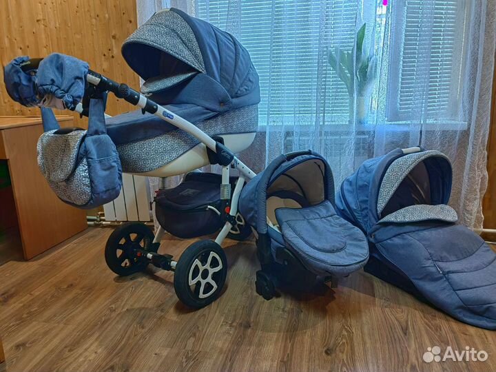 Коляска Adamex Gloria 3 в 1