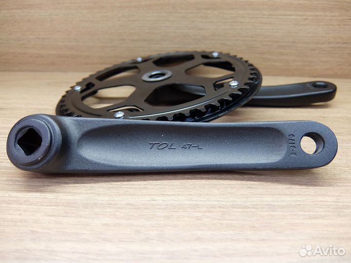 Система 48Т 1ск., под квадрат, шатуны алюминий 170