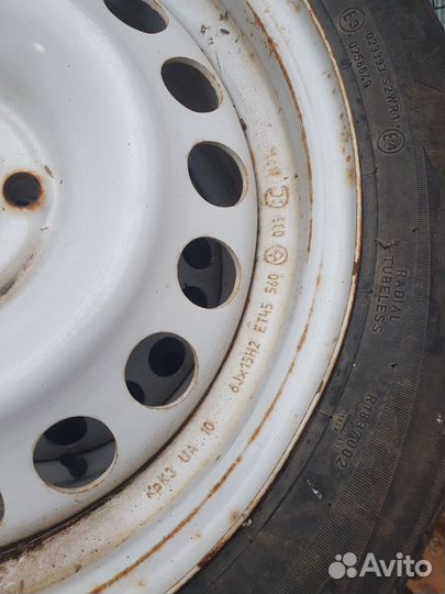 Колеса в сборе r15 летние