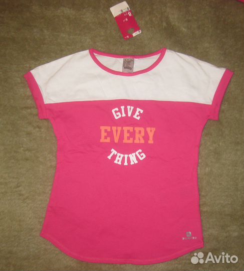 Новые футболки р.128-134. Хлопок