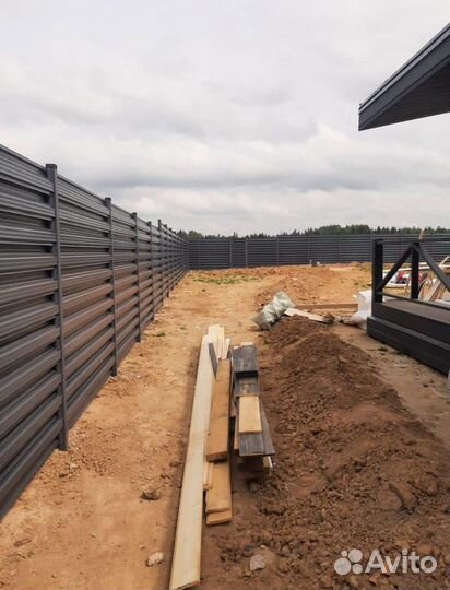 Забор металлический профессионально быстро