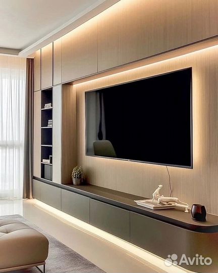 Тв зона под ключ