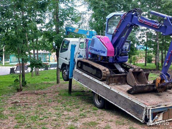 Услуги экскаватора