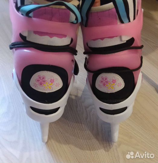 Коньки детские раздвижные