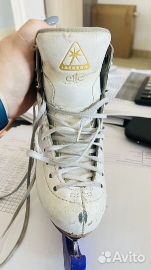 Коньки фигурные бу