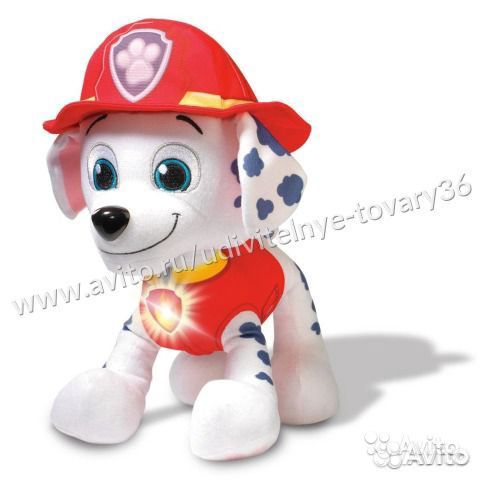 Щенячий патруль мягкая игрушка.Маршал