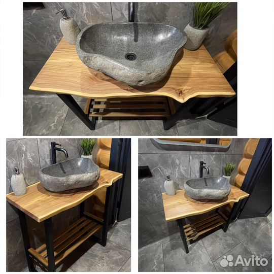 Тумбы под раковину с краном