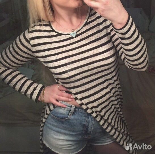 Кофта с рукавами удлиненная bershka