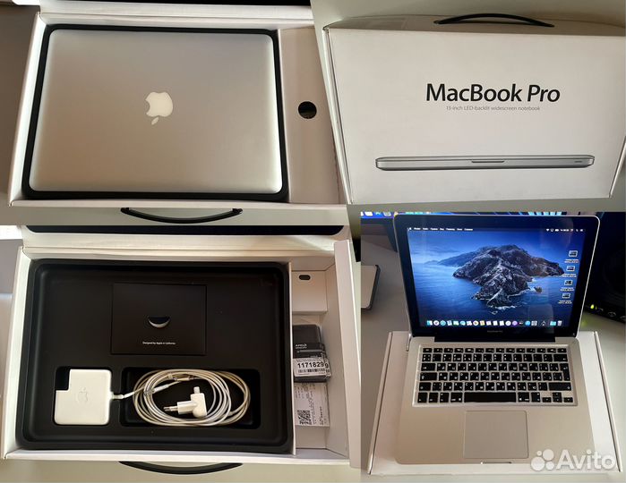 MacBook Pro 13 Mid 2012 MD101RS/A (16Gb, 1Tb sshd)