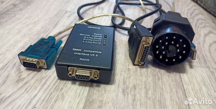 Адаптер BMW Carsoft 6.5 + ADS переходник 20pin