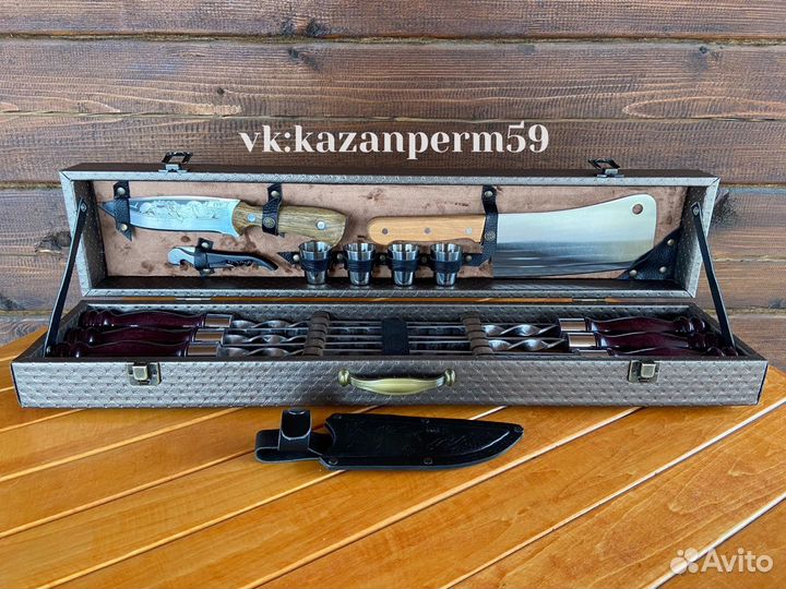 Шампура подарочные / Шашлычный набор