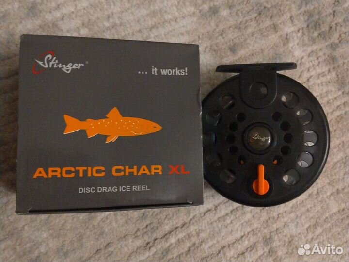 Катушка инерционная Stinger Arctic Char XL100