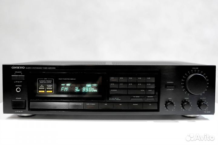 Стереофонический Ресивер Onkyo TX-800, 1987г