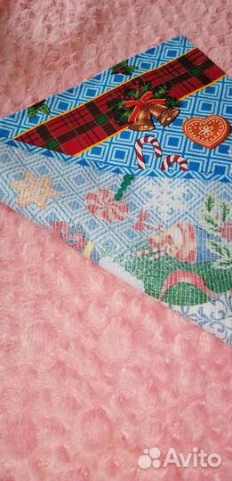 Вафельные кухонные новогодние полотенца