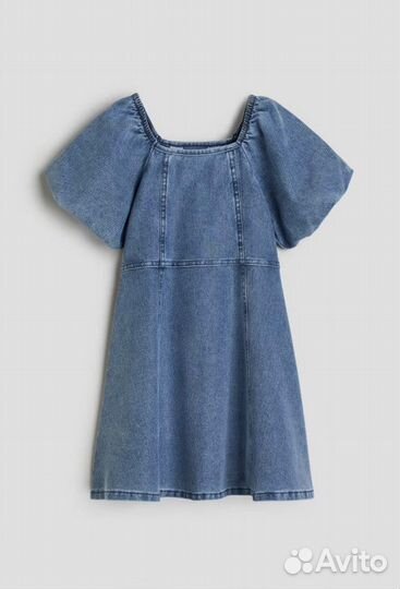 Джинсовое платье hm новое