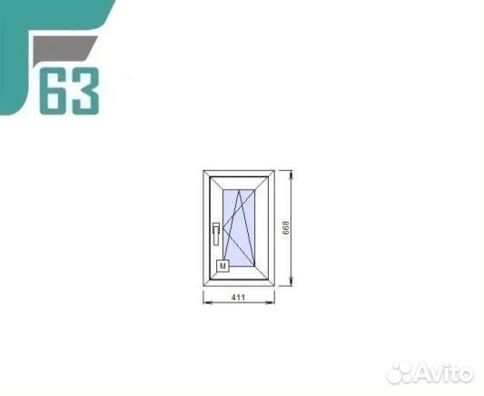 Окно для дачи