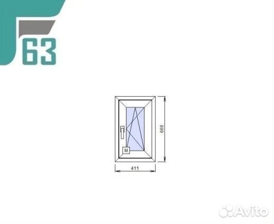 Окно для дачи