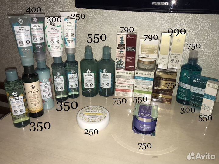 Косметика Ив Роше, уходовые средства