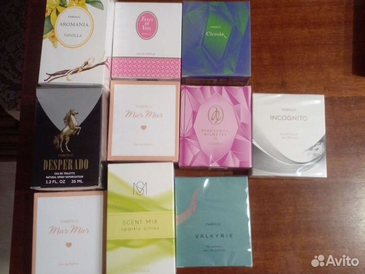 Духи женские и мужские faberlic