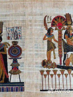 Картины на папирусе Египет