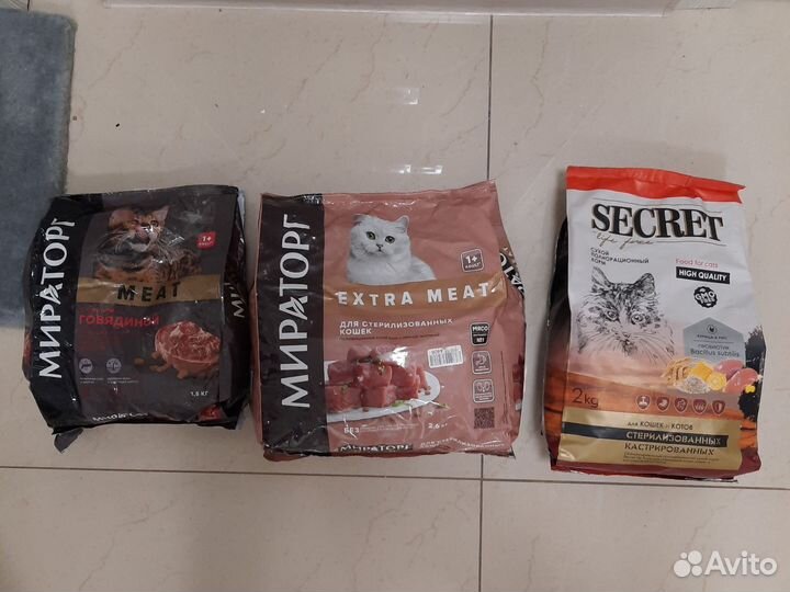 Корм для кошек Hill's, royal canin, VetLife