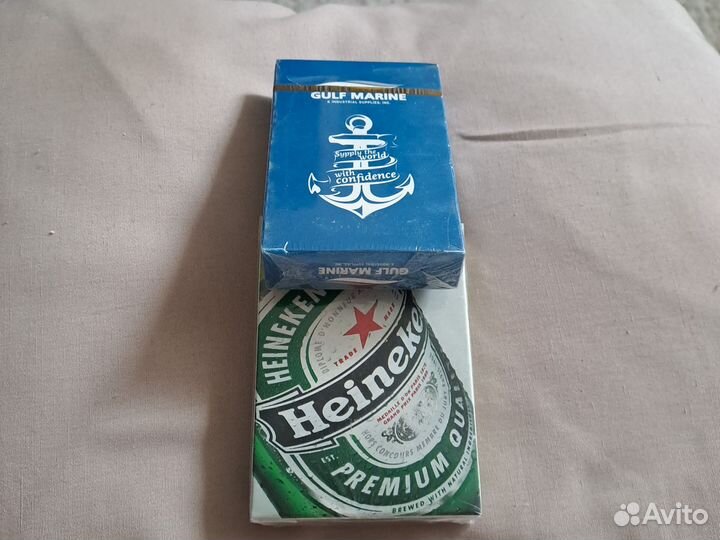 Подарок мужчине Карты игральные редкие