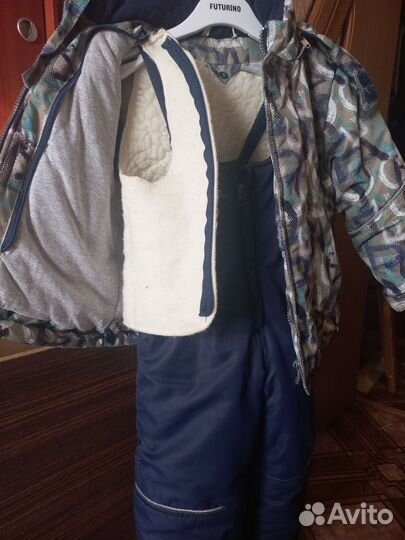 Зимний костюм для мальчика 92