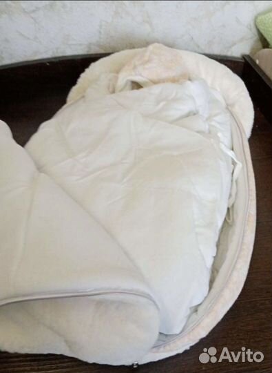 Зимний конверт для новорожденных