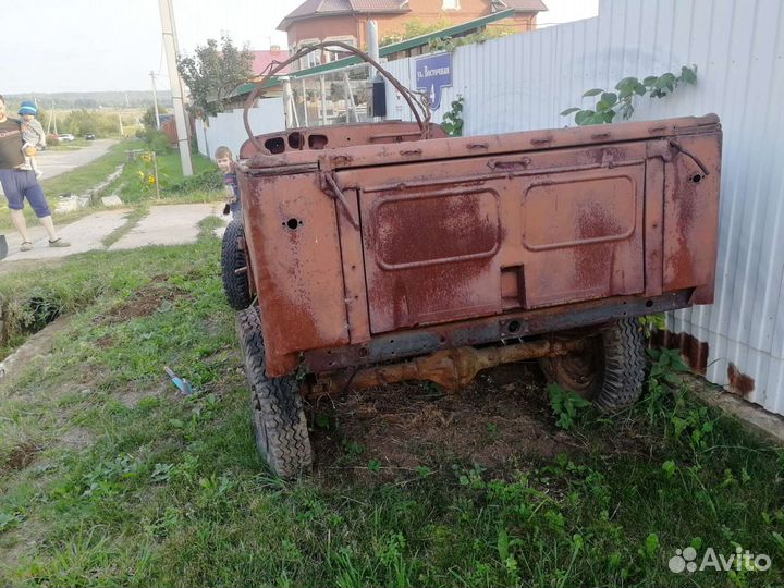 Газ 69 кузов и рама