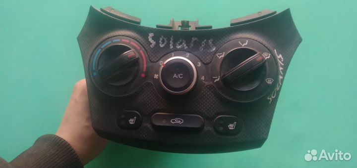 Эбу печкой Hyundai Solaris 2010-2016