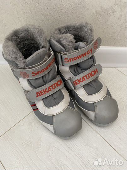 Лыжные ботинки 32-33 размер