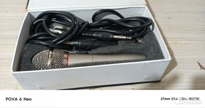 Микрофон деномичиский Ritmim Rwm-101