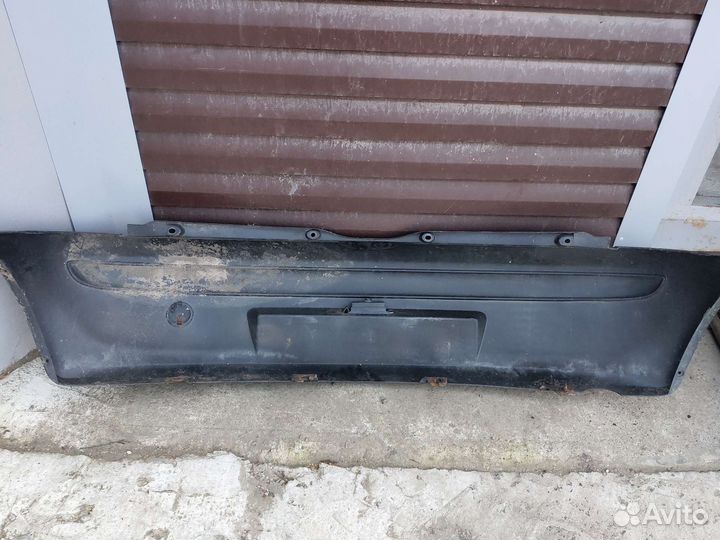 Бампер задний на Fiat Punto 2