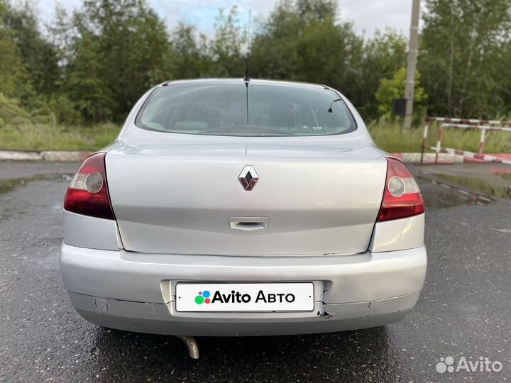 Renault Megane 1.6 МТ, 2005, 195 000 км