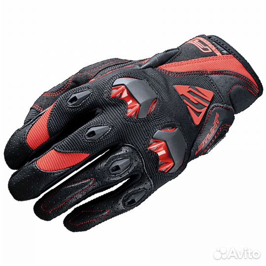 Five Перчатки stunt EVO replica shade RED XXL