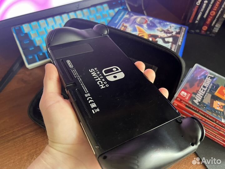 Nintendo switch rev. 2 256gb+ игры