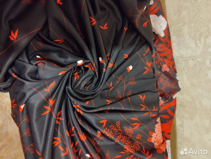 Трикотажная ткань с купоном отрез