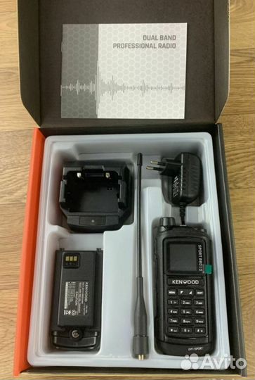 Рация Kenwood UVF-1sport 10w, type-c разьем, новая