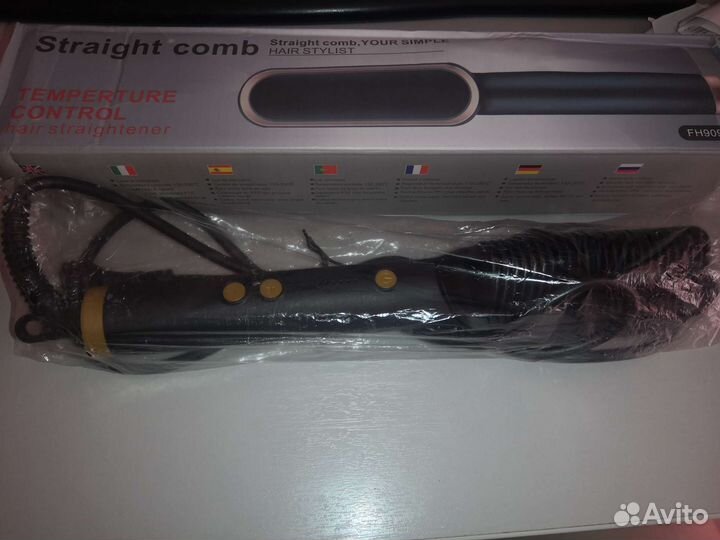 Расческа выпрямитель для волос